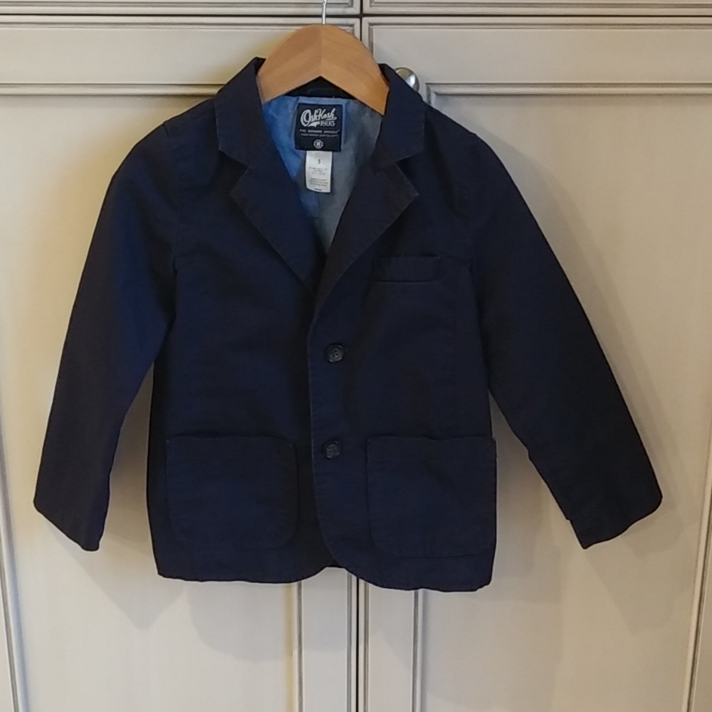 Oshkosh Navy Blue Blazer with Elbow Patches